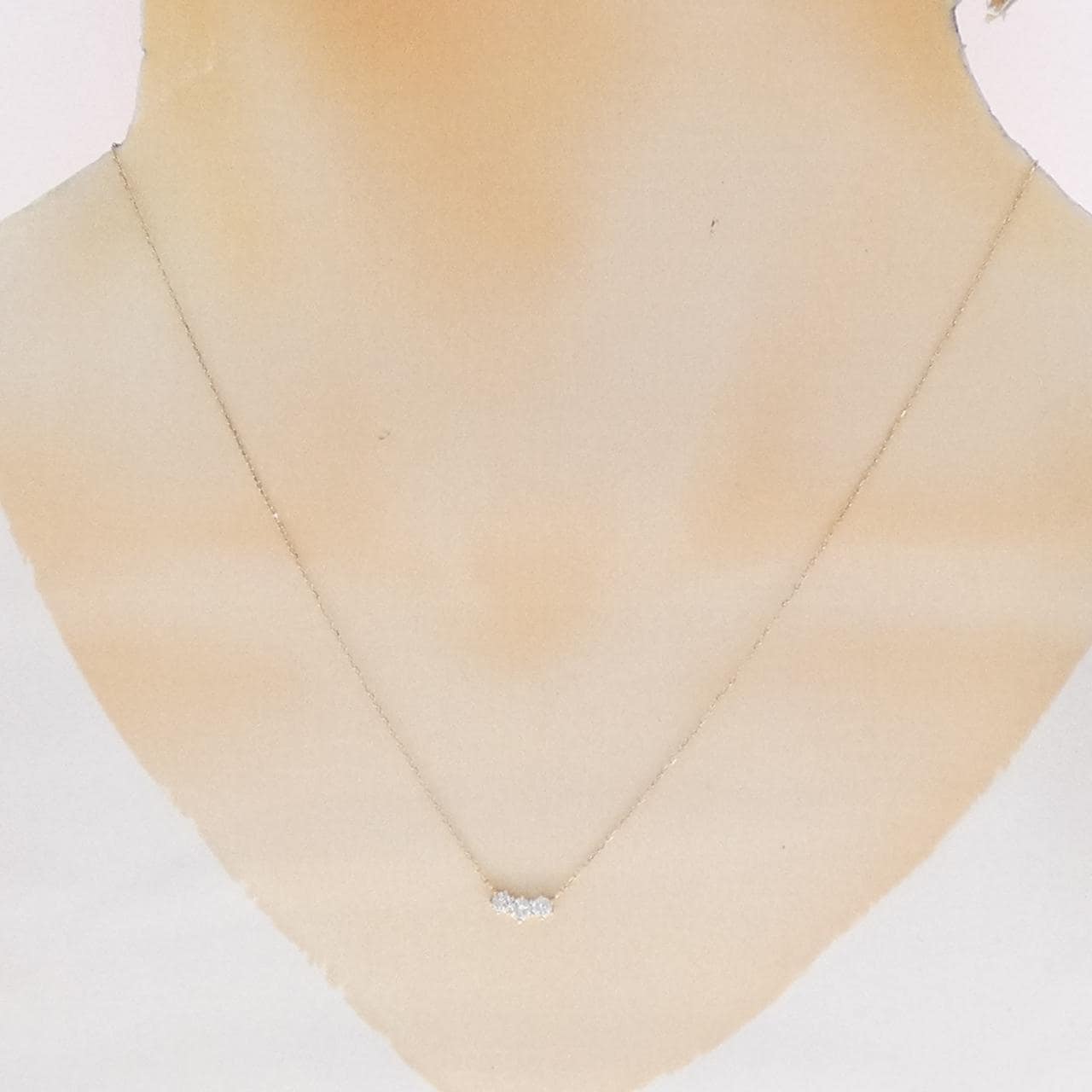 K10YG ダイヤモンド ネックレス 0.20CT
