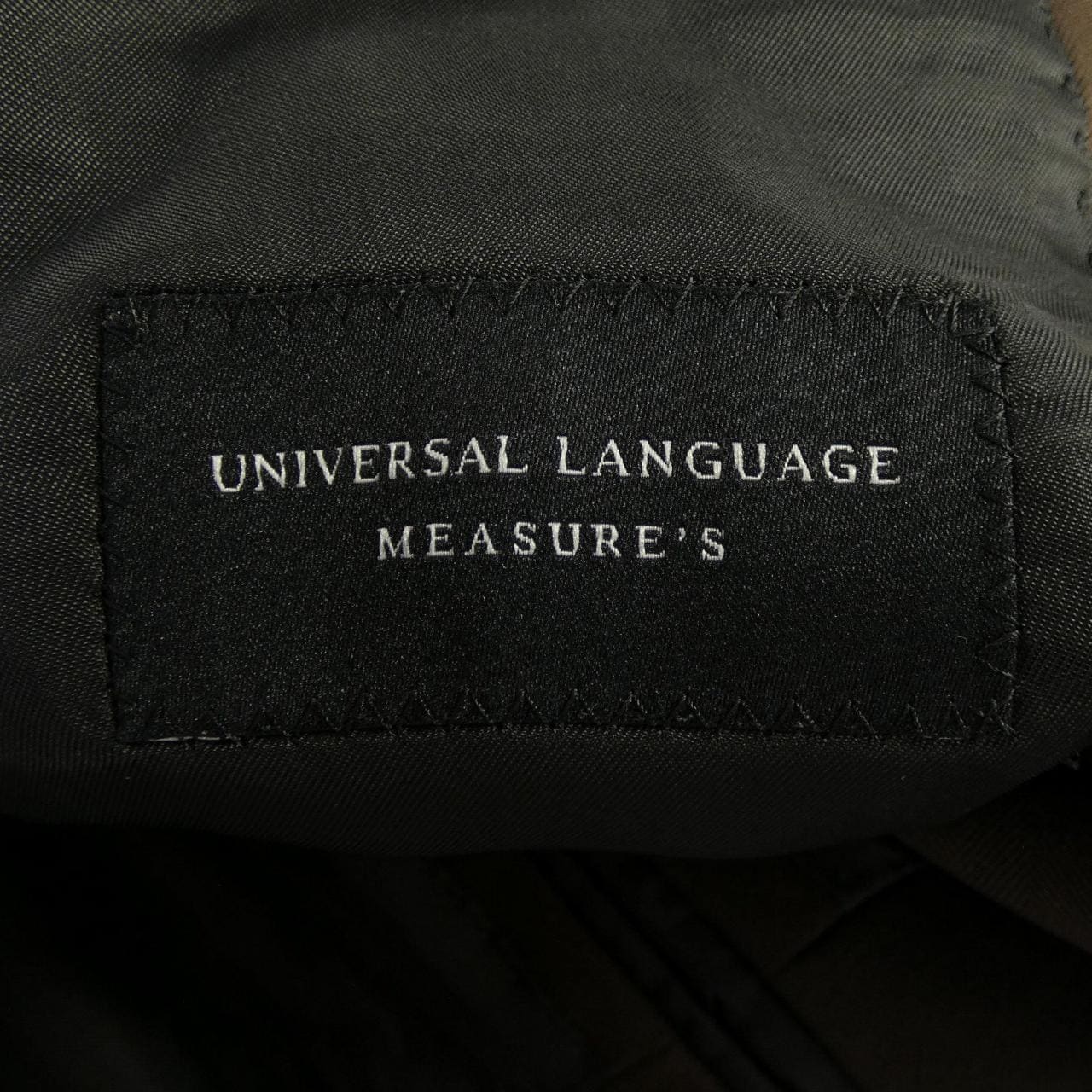 ユニバーサルランゲージ UNIVERSAL LANGUAGE スーツ
