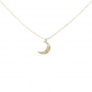 レ デッサン ドゥ デゥー ムーン ダイヤモンド ネックレス 0.005CT