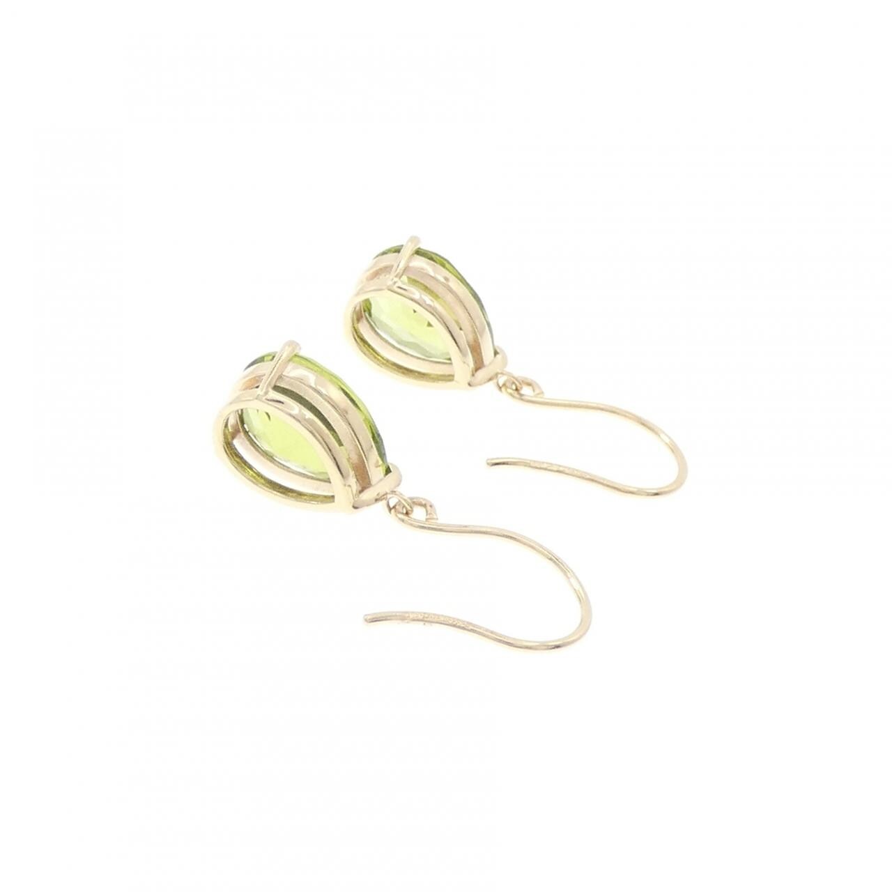 4゜C ペリドット ピアス