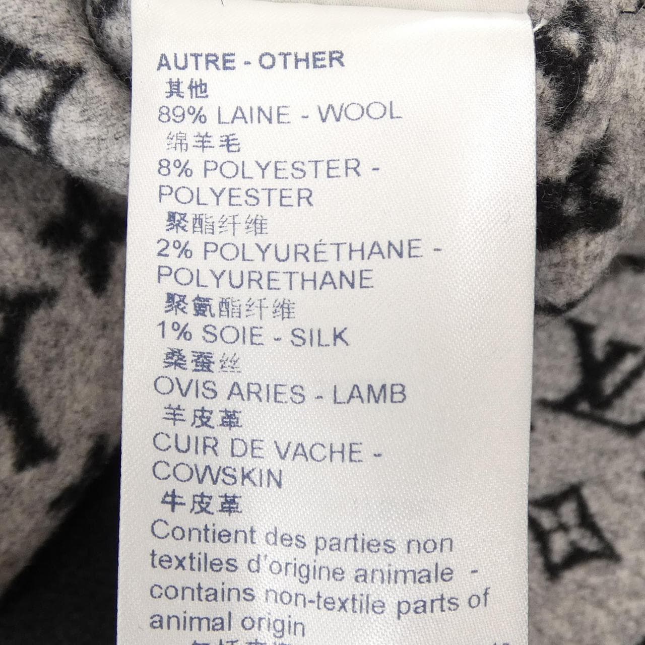 ルイヴィトン LOUIS VUITTON インサイド ダブルフェイス パイピング FLCO22QWE コート