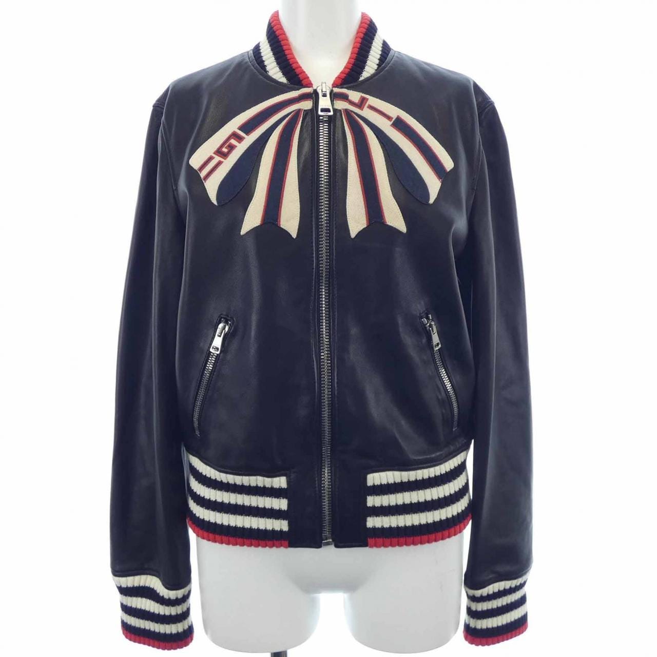 グッチ GUCCI 514687-XG634 レザージャケット