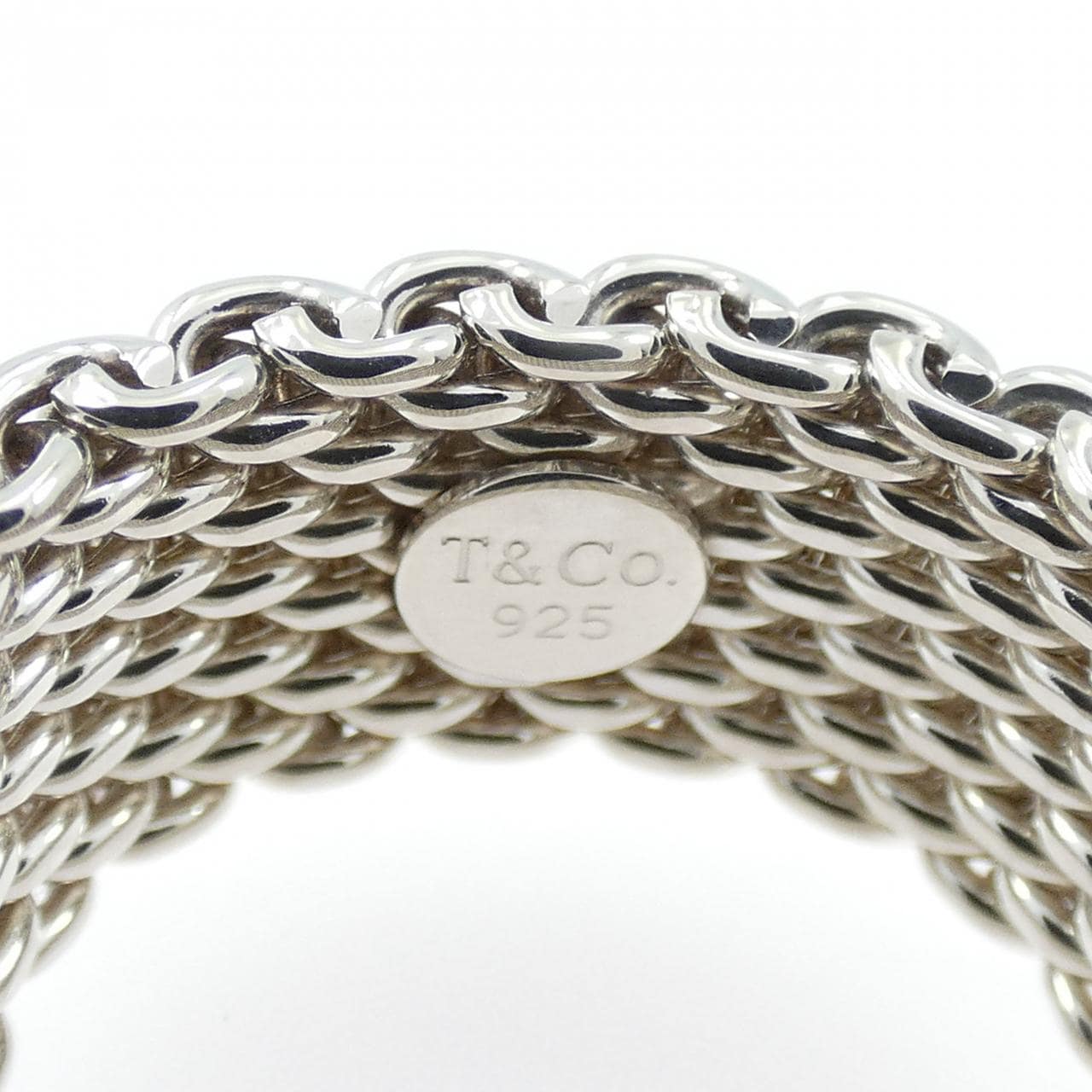 ティファニー メッシュ リング