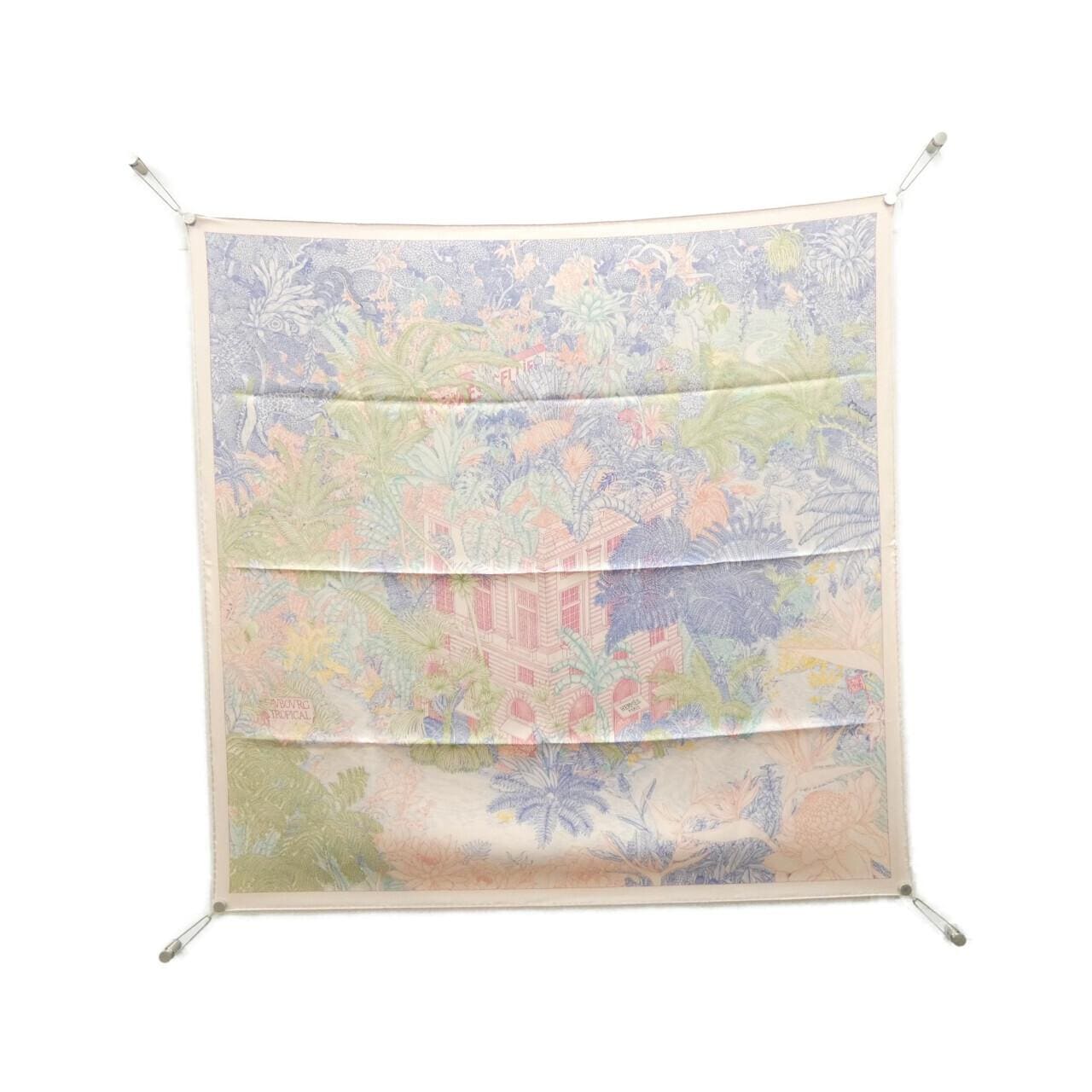 エルメス FAUBOURG TROPICAL カレ スカーフ