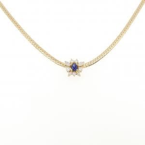ミキモト サファイヤ ネックレス 0.62CT