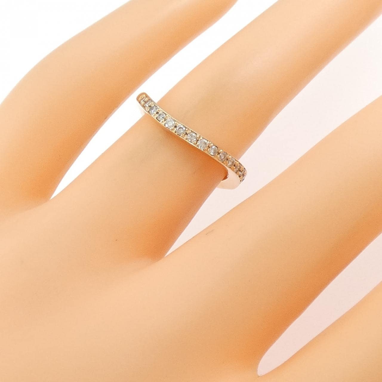 K10PG ダイヤモンド リング 0.18CT
