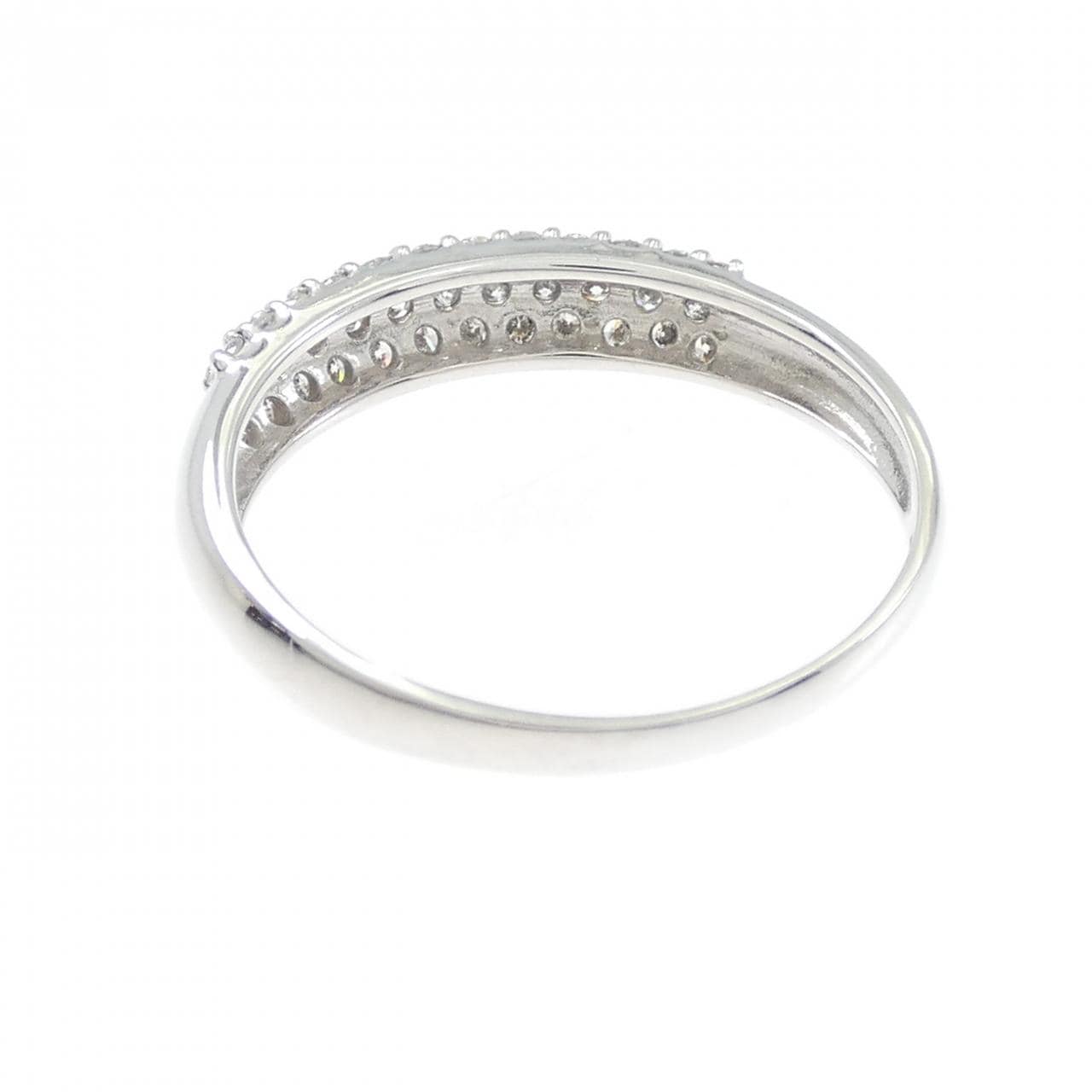 K18WG ダイヤモンド リング 0.25CT