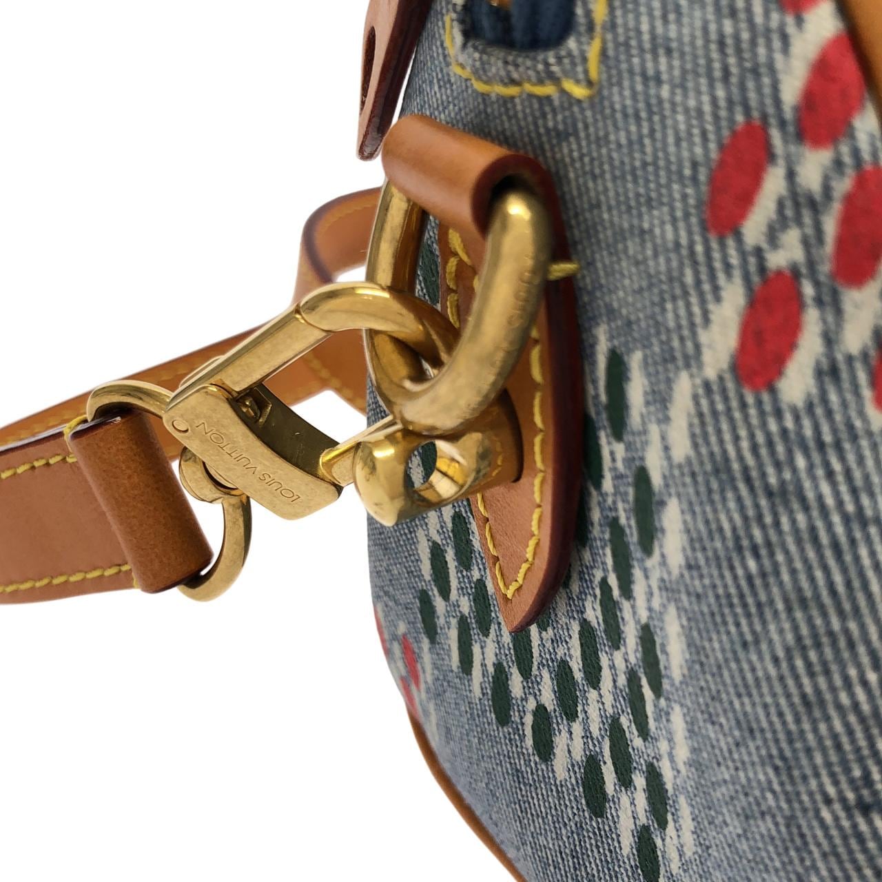 ルイヴィトン LV バース(ダミエ デニム) スピーディ バンドリエール 18cm N00136 ボストンバッグ