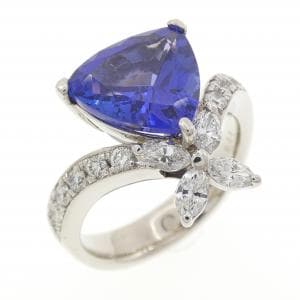 PT900 タンザナイト リング 3.19CT