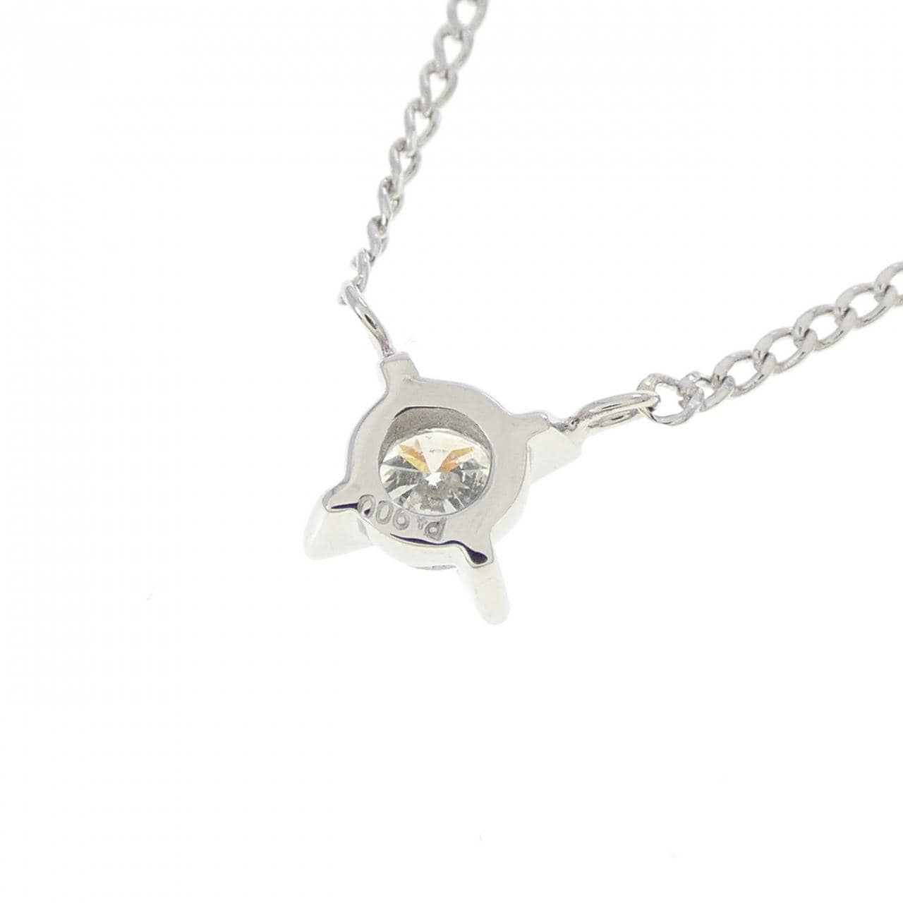 PT900/PT850 ダイヤモンド ネックレス 0.13CT