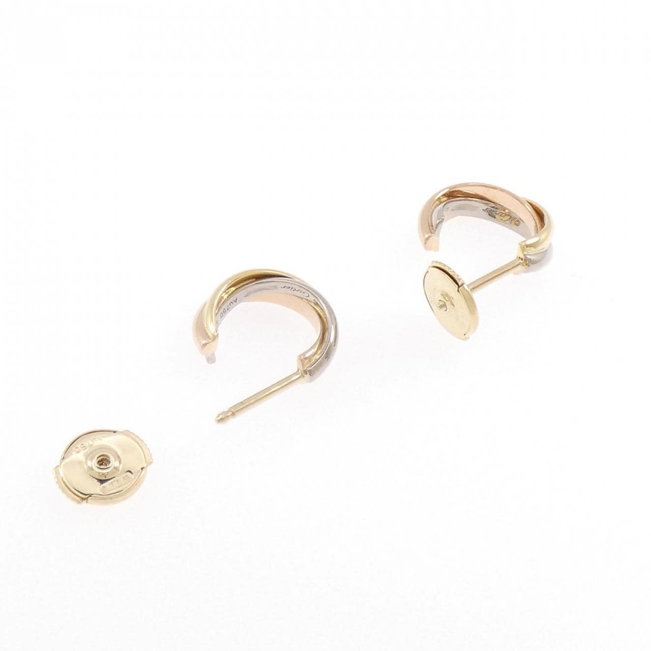 カルティエ トリニティ スモール ピアス