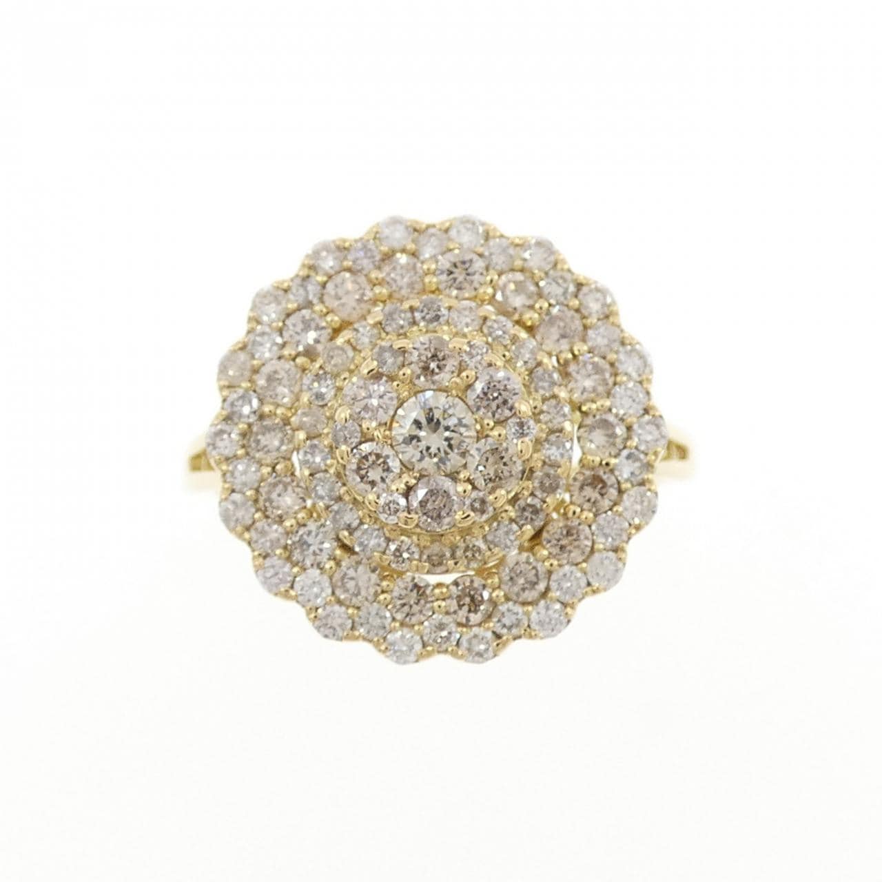 K18YG ダイヤモンド リング 1.00CT