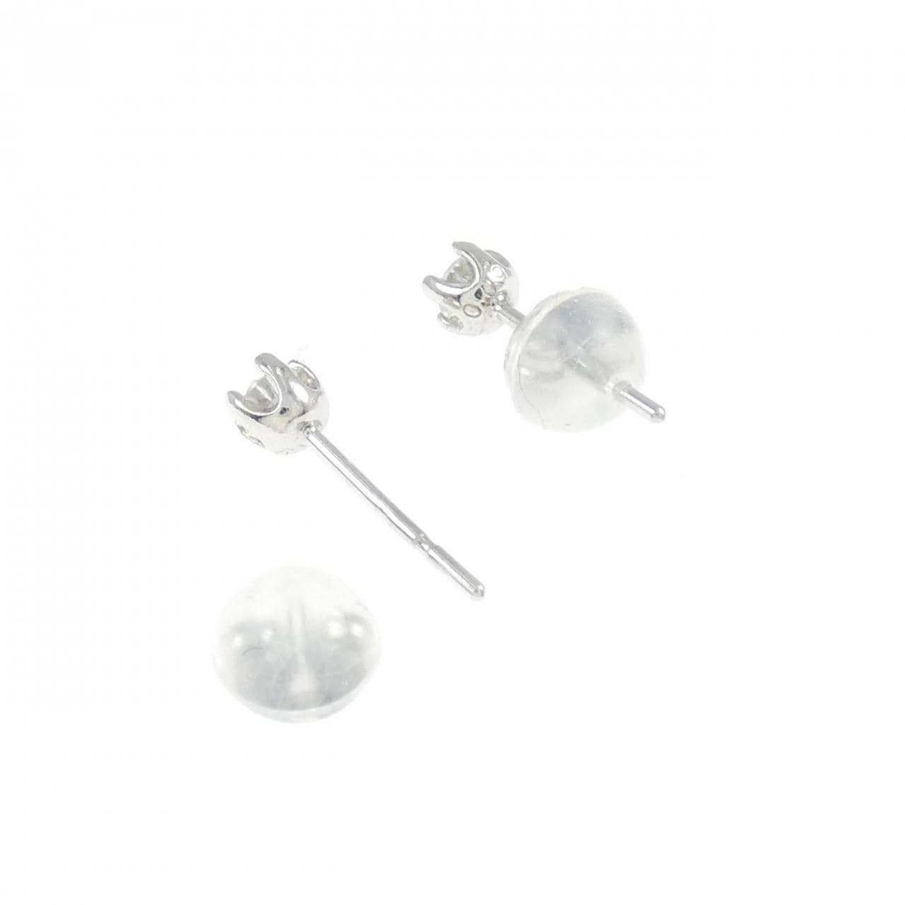 PT900 ダイヤモンド ピアス 0.18CT