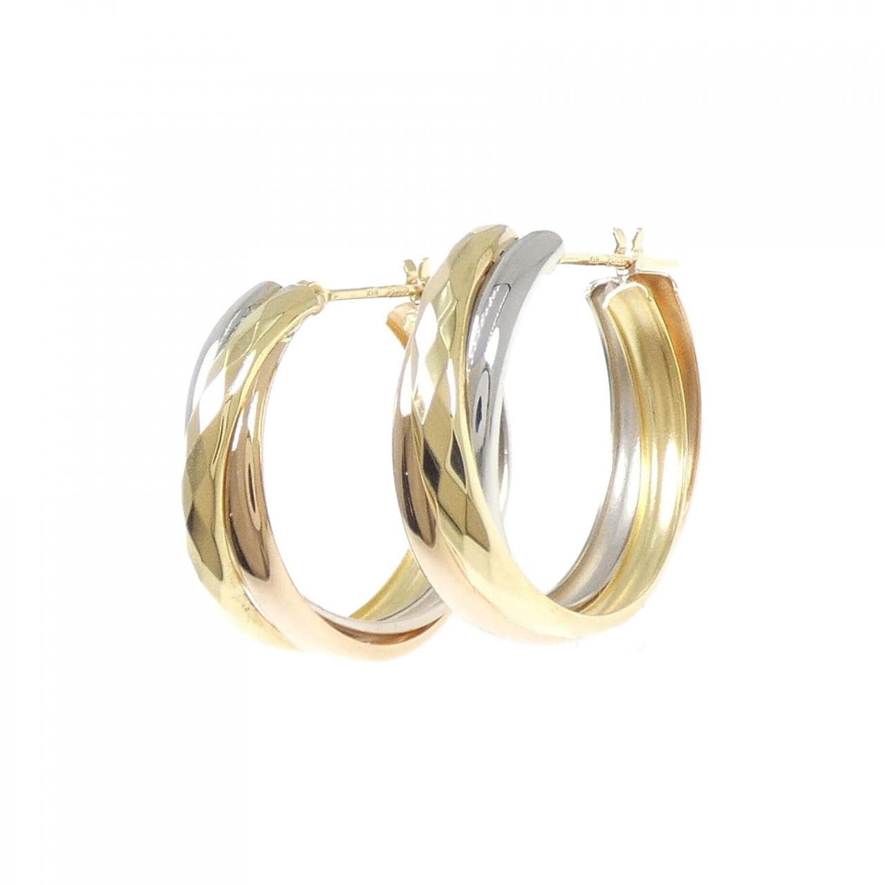 K18YG/PT900/K18PG ピアス