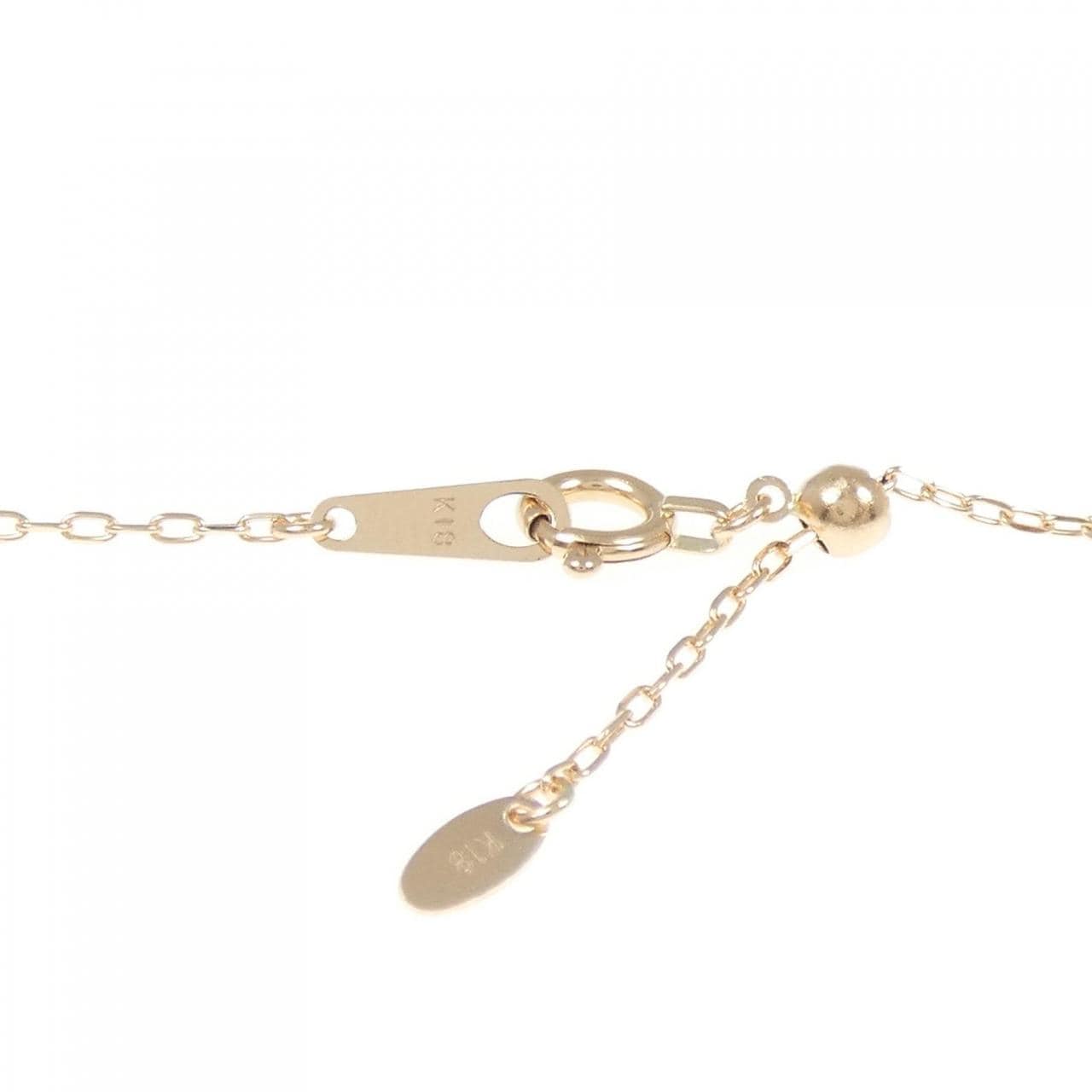 K18PG ダイヤモンド ネックレス 0.30CT