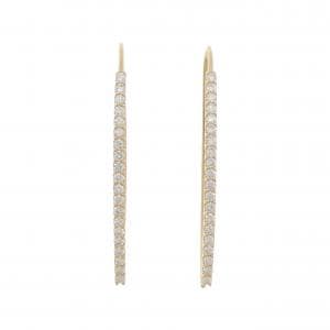 【リメイク】K18YG ダイヤモンド ピアス 0.50CT