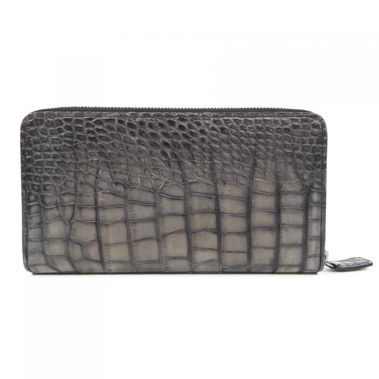 Berluti Itauba鱷魚皮長拉鍊皮夾