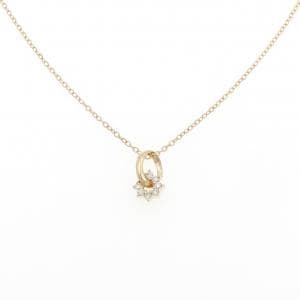 K18YG ダイヤモンド ネックレス 0.10CT