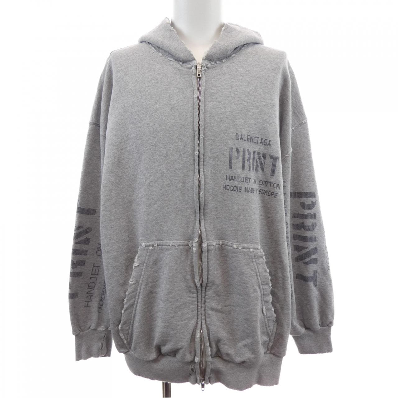 バレンシアガ BALENCIAGA 744454 T0VN4 UNISEX パーカー