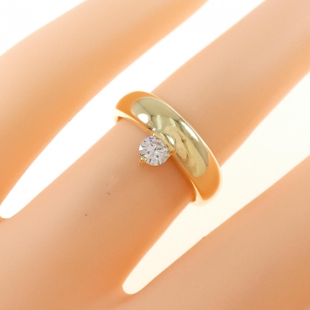 コメ兵｜K18YG ダイヤモンド リング 0.17CT｜ジュエリー｜リング