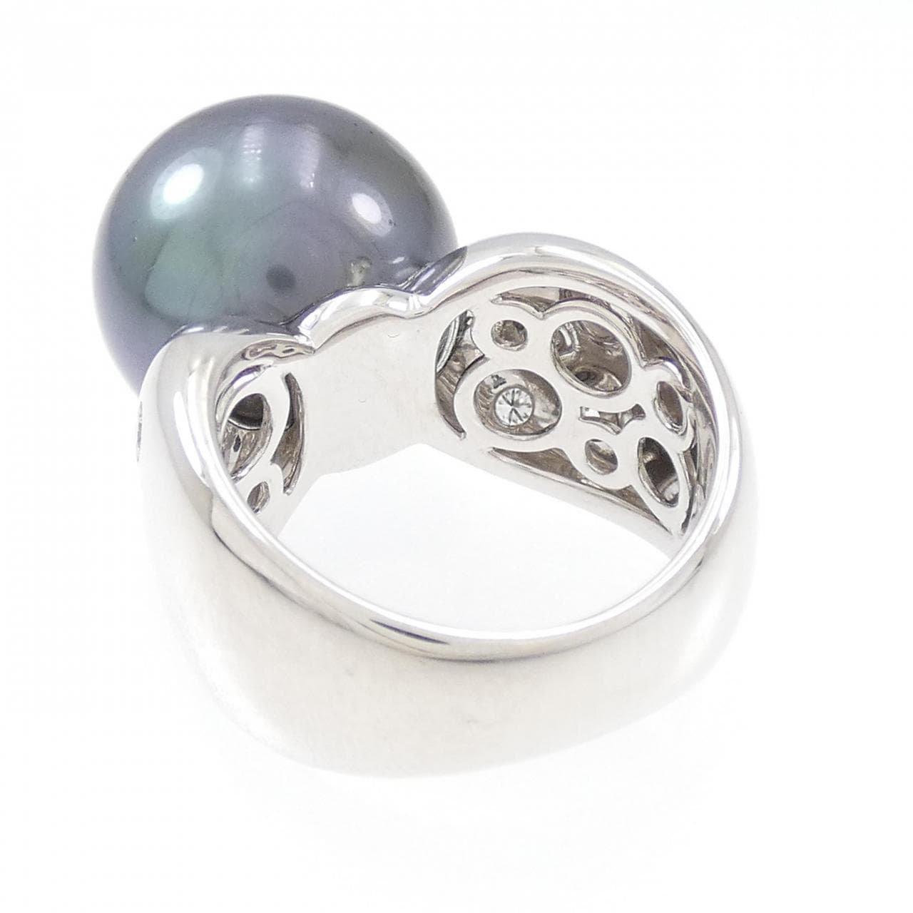 Tasaki Black Pearl Ring 15.1mm