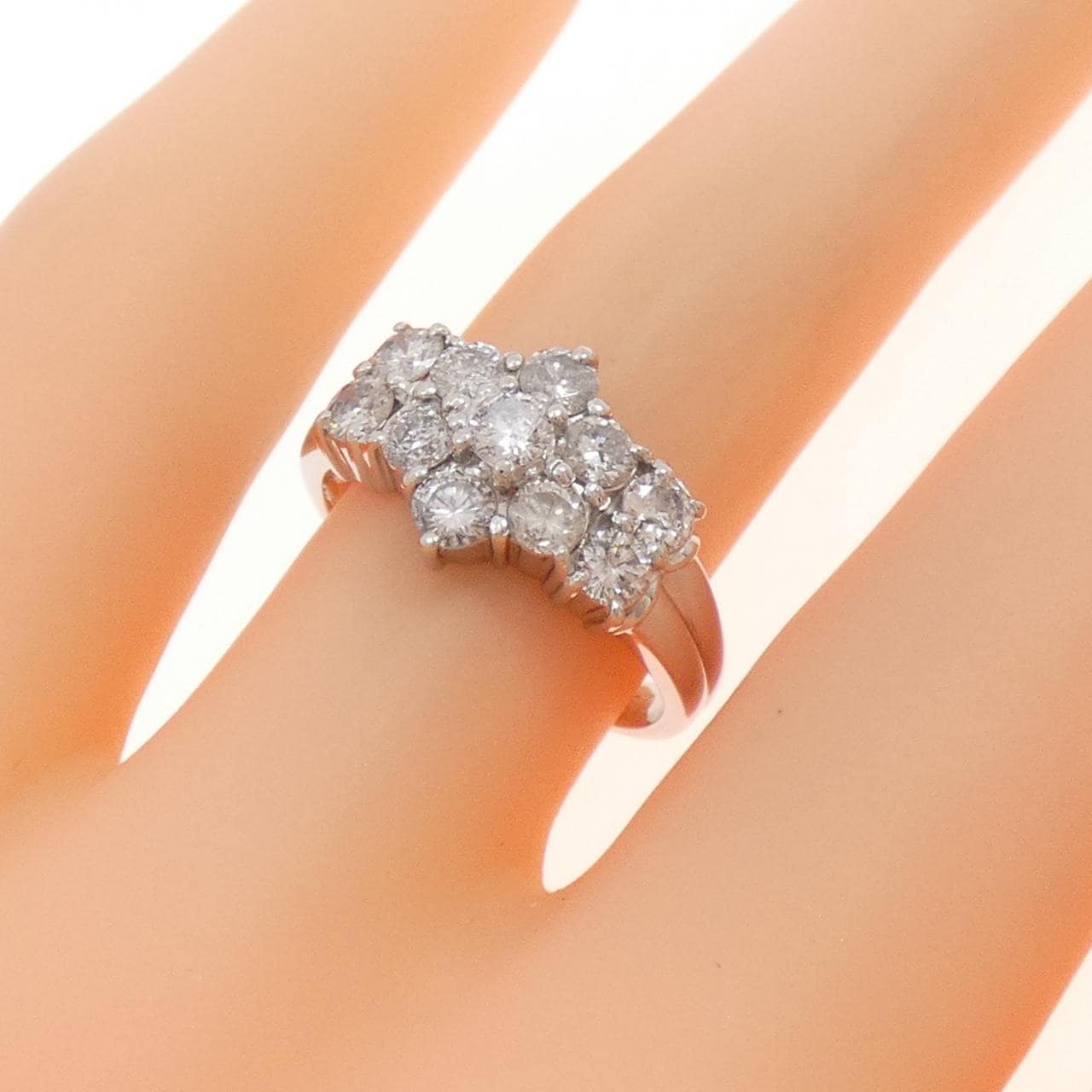 PT900 ダイヤモンド リング 1.00CT