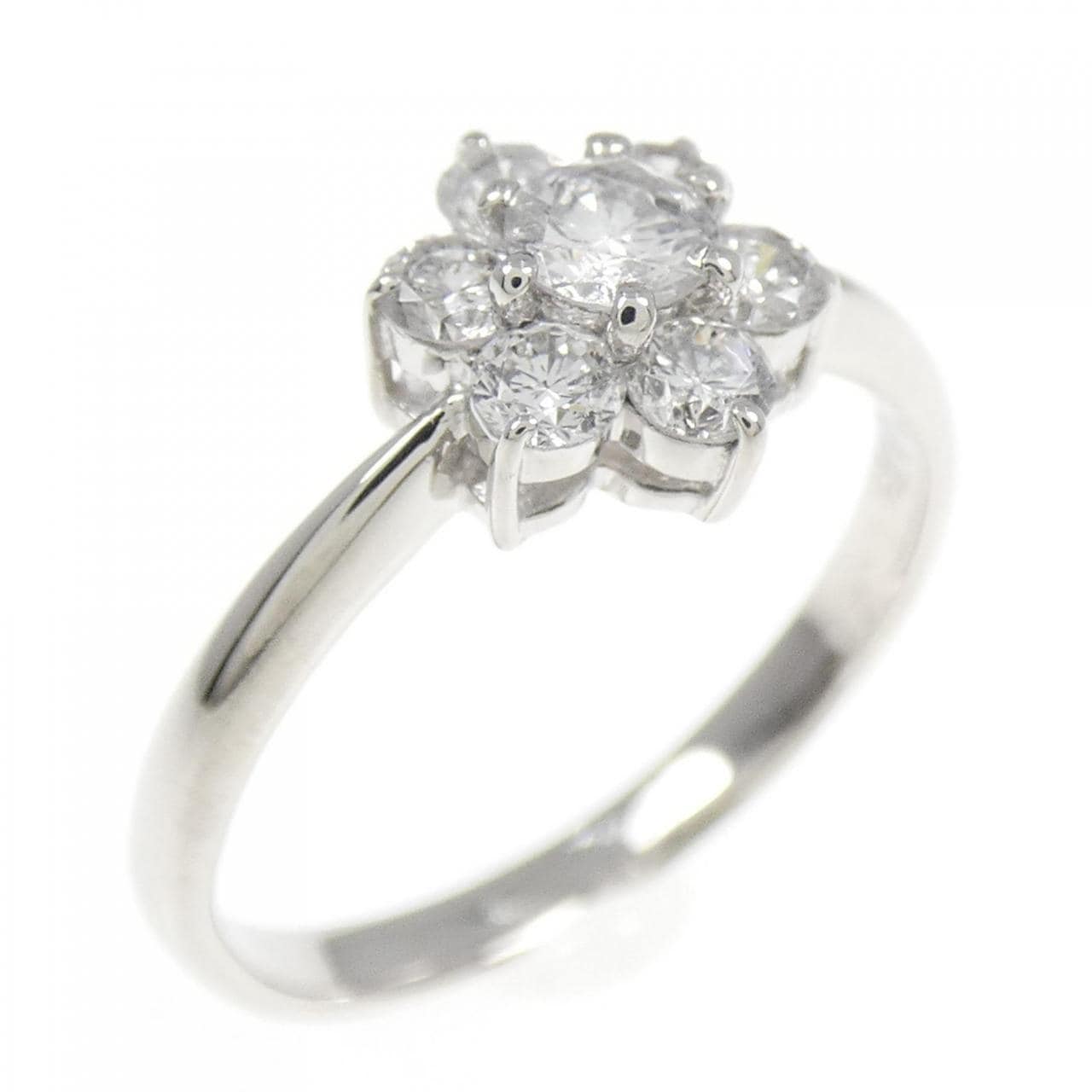 PT フラワー ダイヤモンド リング 0.173CT