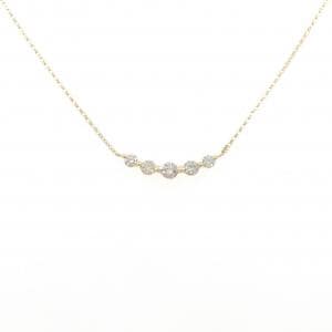 K18YG ダイヤモンド ネックレス 0.50CT
