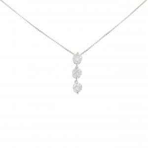 PT900/PT850 ダイヤモンド ネックレス 0.50CT