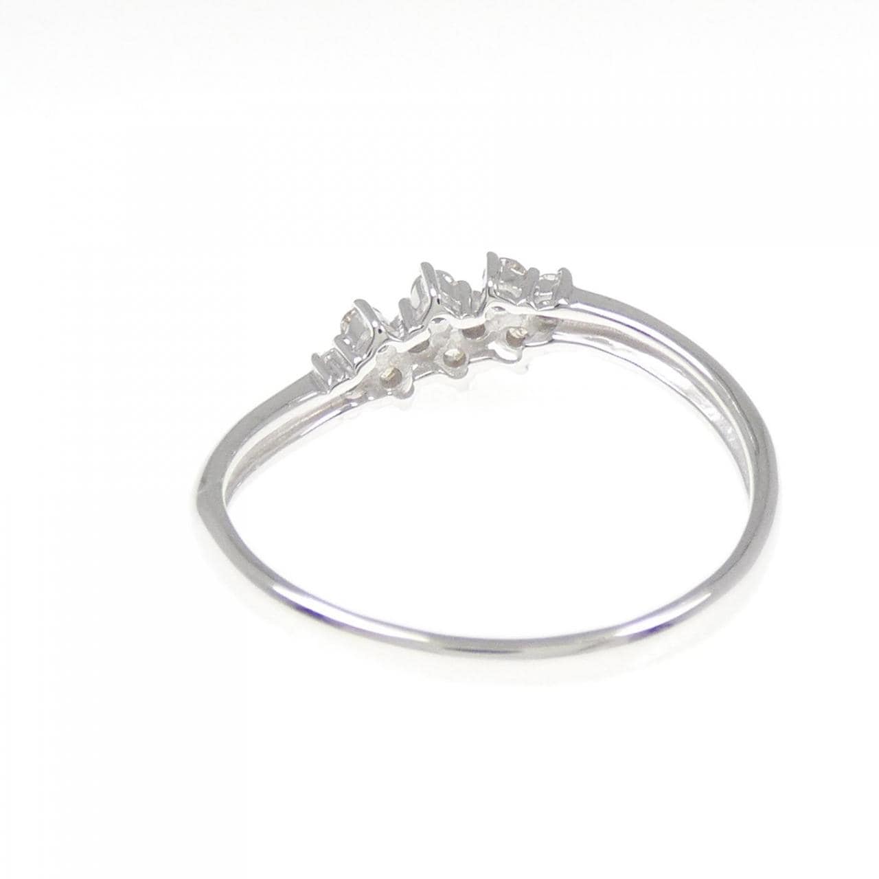 K18WG ダイヤモンド リング 0.20CT