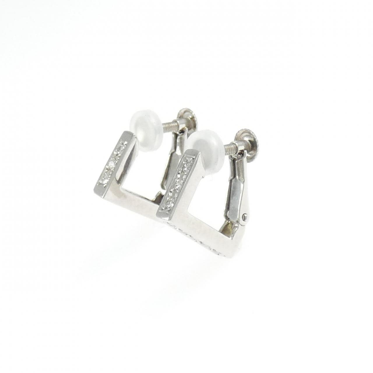 PT900 ダイヤモンド イヤリング