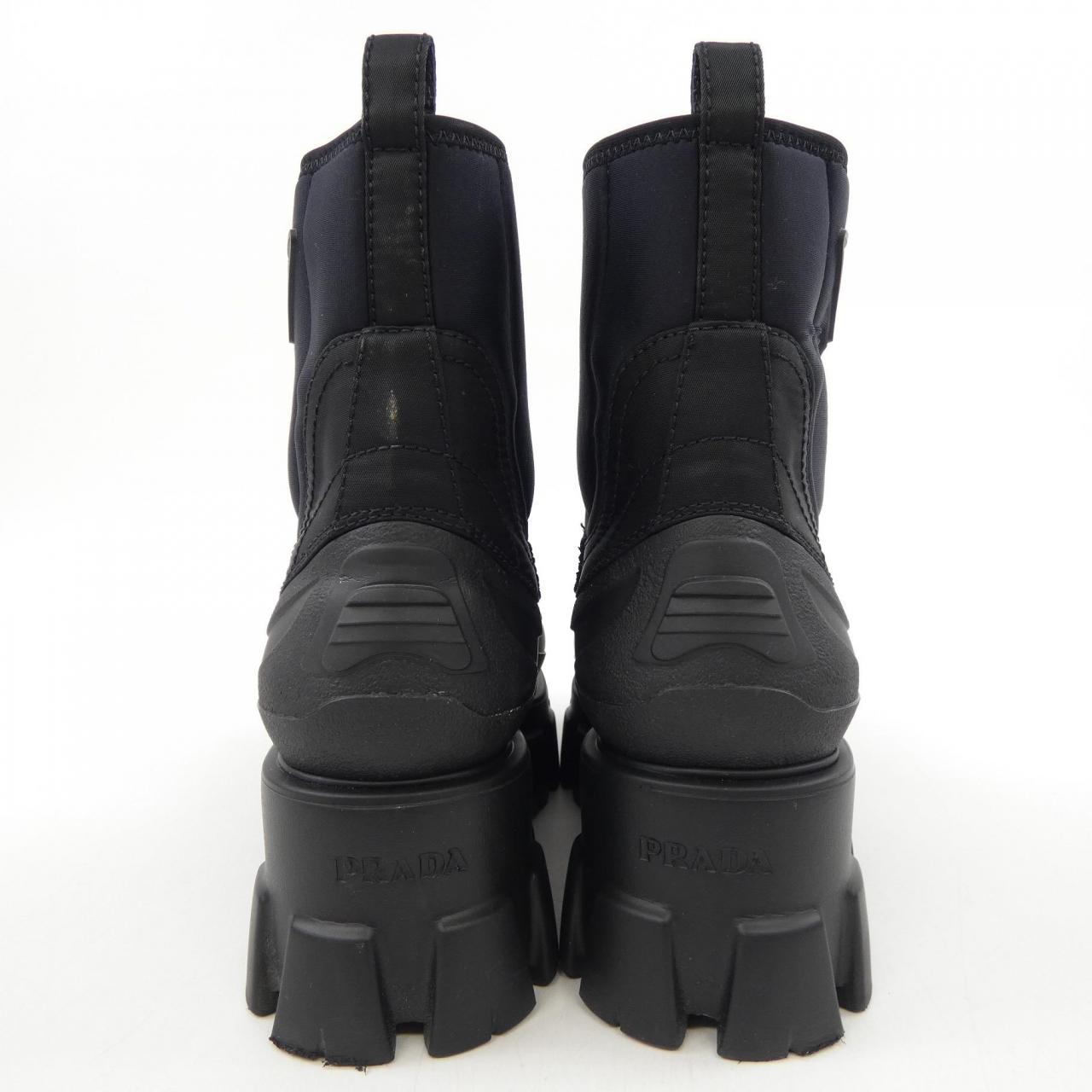 プラダ PRADA モノリス ダック アンクルブーツ 1T933M ブーツ
