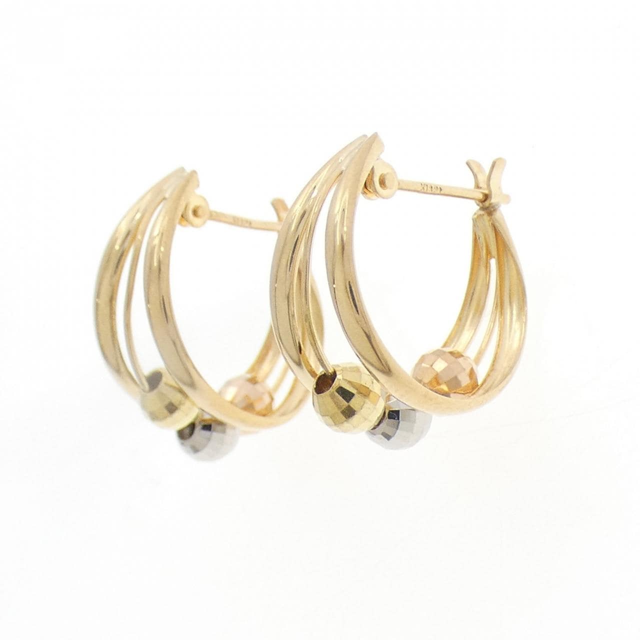 K18YG/PT/K18PG ピアス