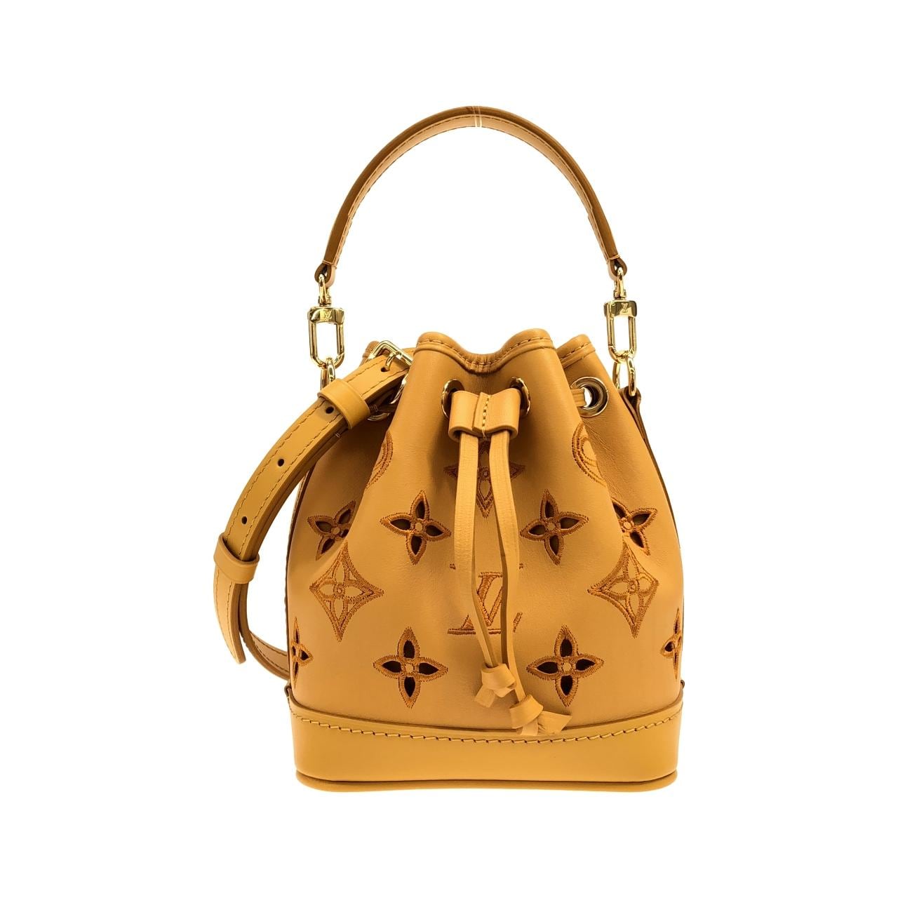 ルイヴィトン モノグラム LVブロデリー アングレース ナノ ノエ M82469 ショルダーバッグ