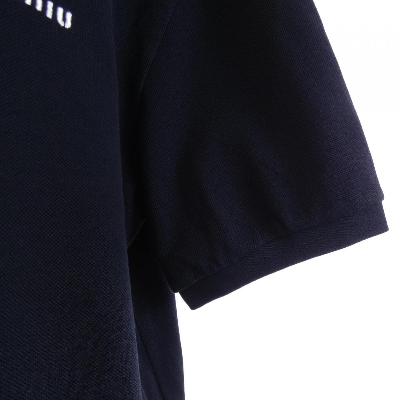 ミュウミュウ MIU MIU コットンピケ MIU MIU ロゴ MJN535 SOOO 14RW ポロシャツ