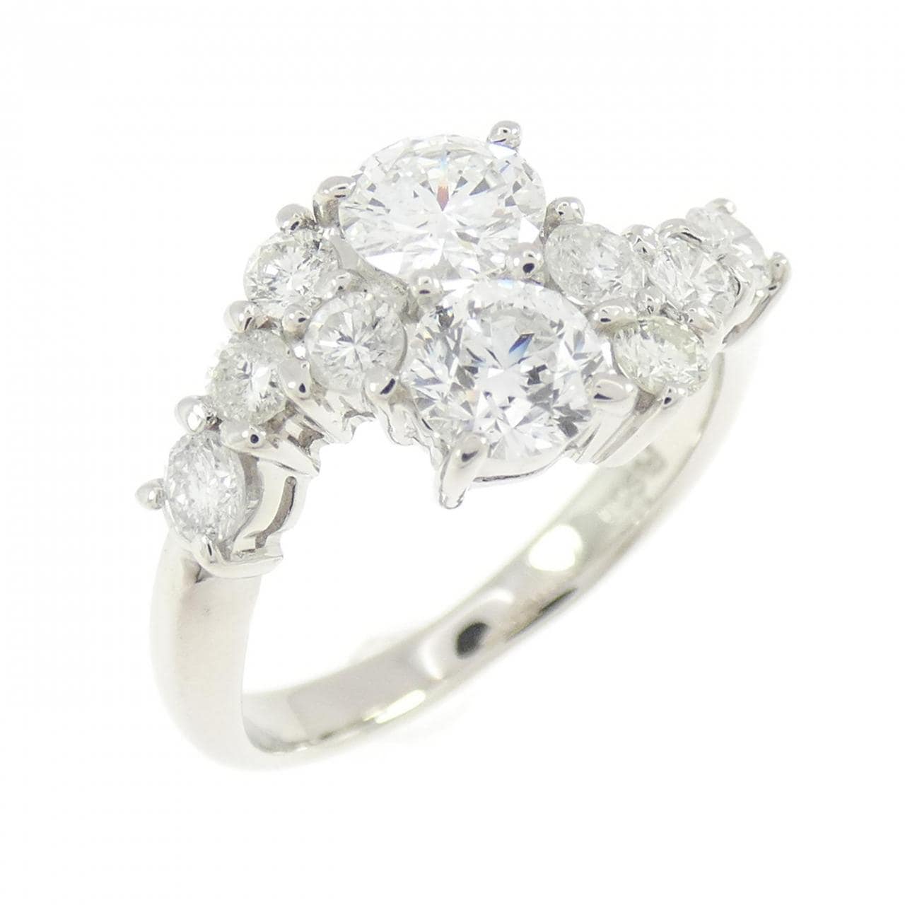 PT900 ダイヤモンド リング 0.633CT