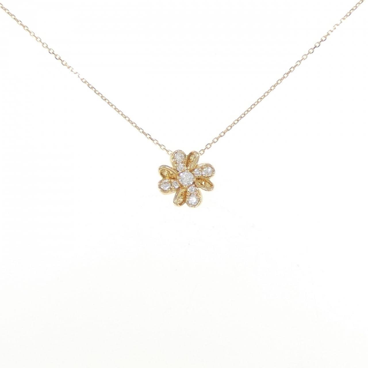 ポンテヴェキオ ダイヤモンド ネックレス 0.12CT