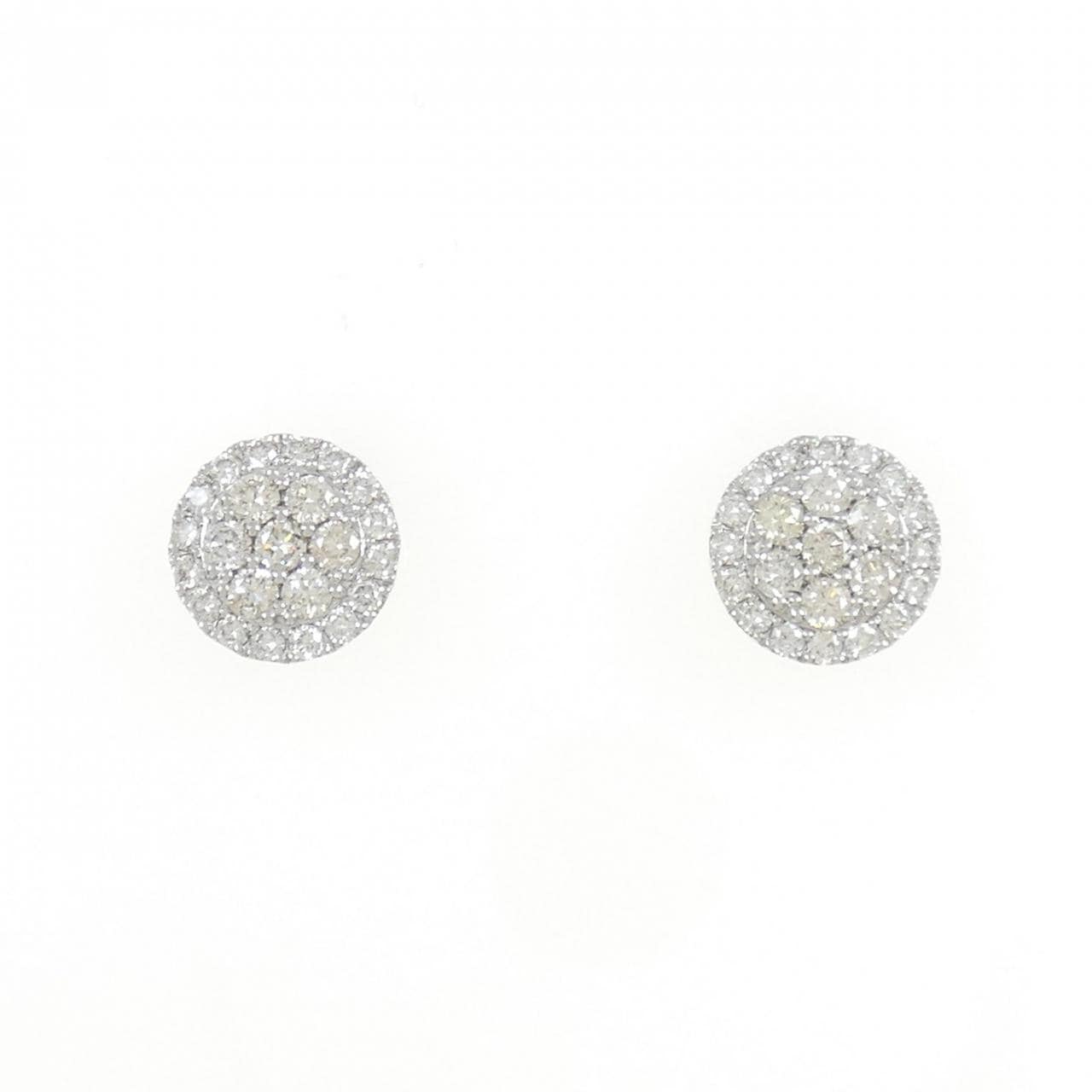 PT ダイヤモンド ピアス 1.00CT