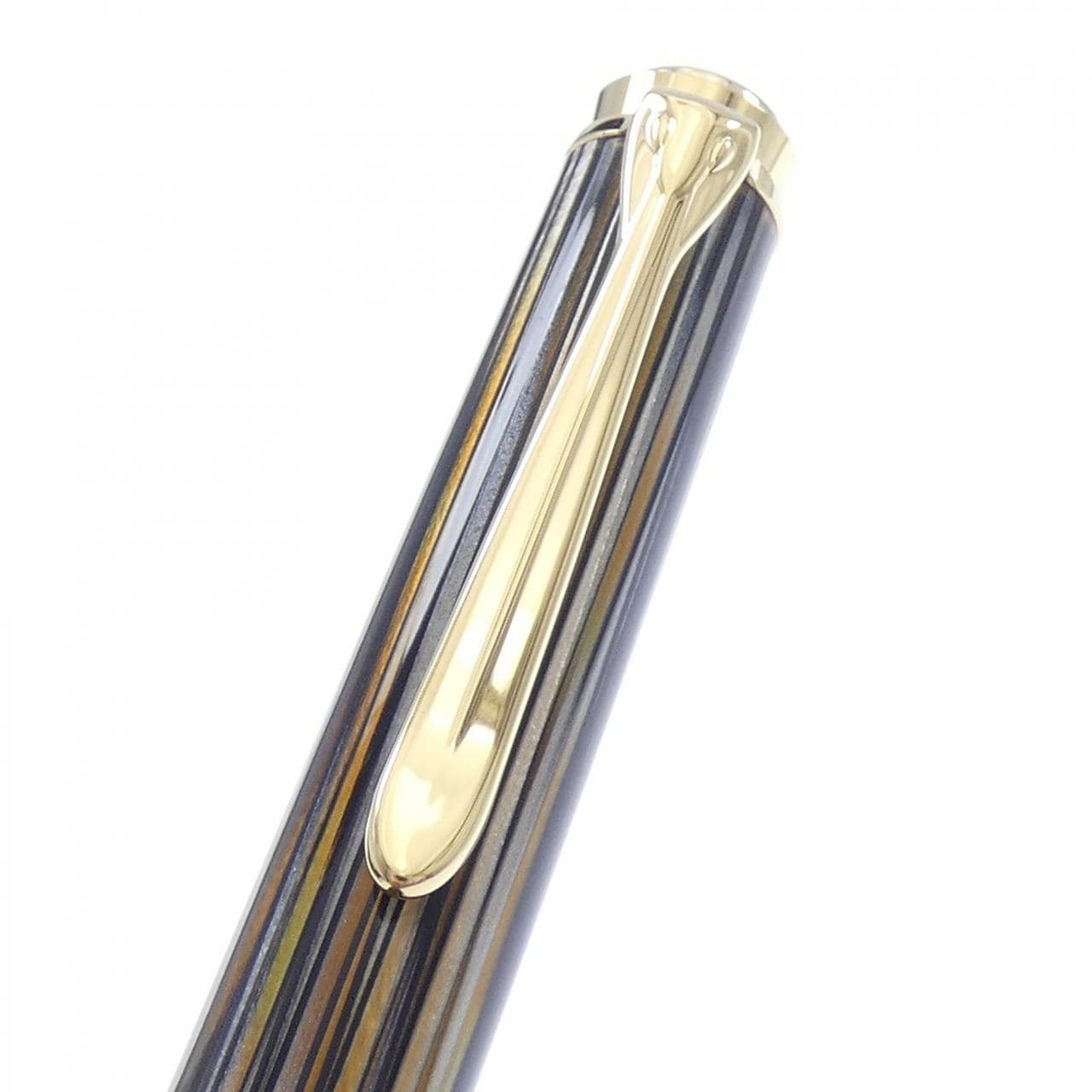 ペリカン スーベレーンK800茶縞 ボールペン