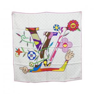 ルイヴィトン (LV X TM) カレ スーパーフラット 90cm M96097 スカーフ