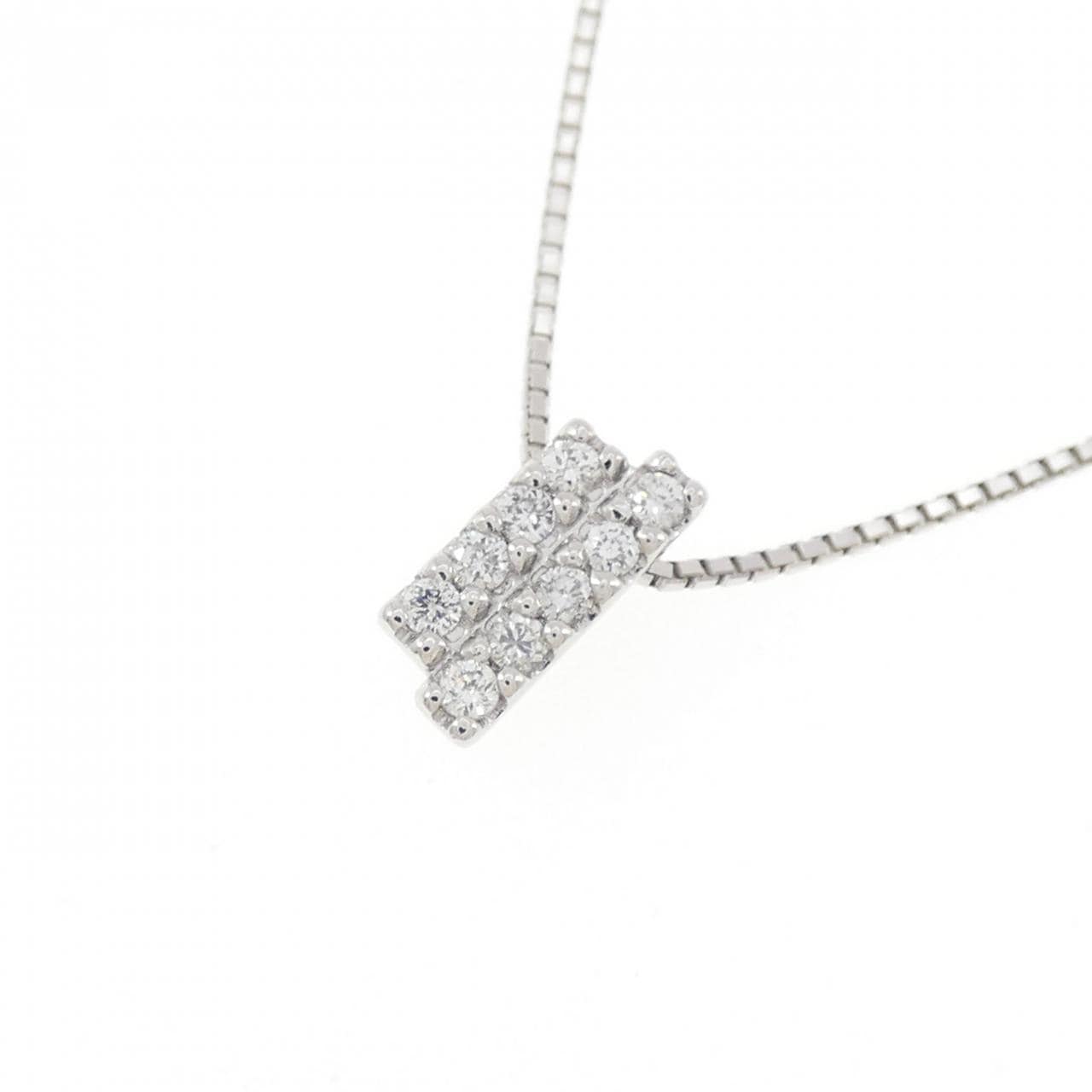 PT900/PT850 ダイヤモンド ネックレス 0.10CT