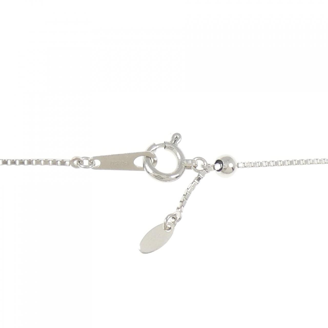 PT900/PT850 ソリティア ダイヤモンド ネックレス 0.701CT