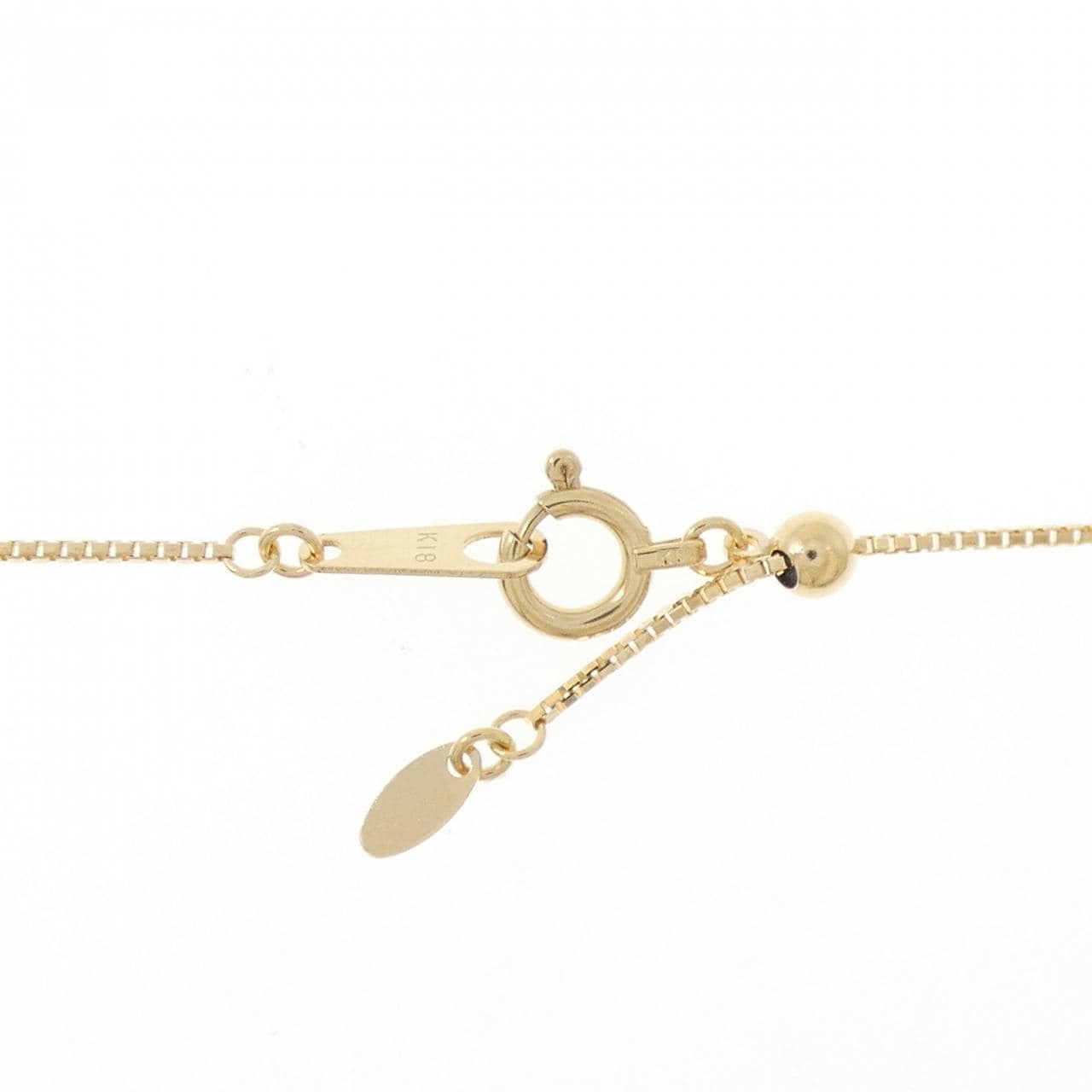 K18YG ダイヤモンド ネックレス 0.25CT