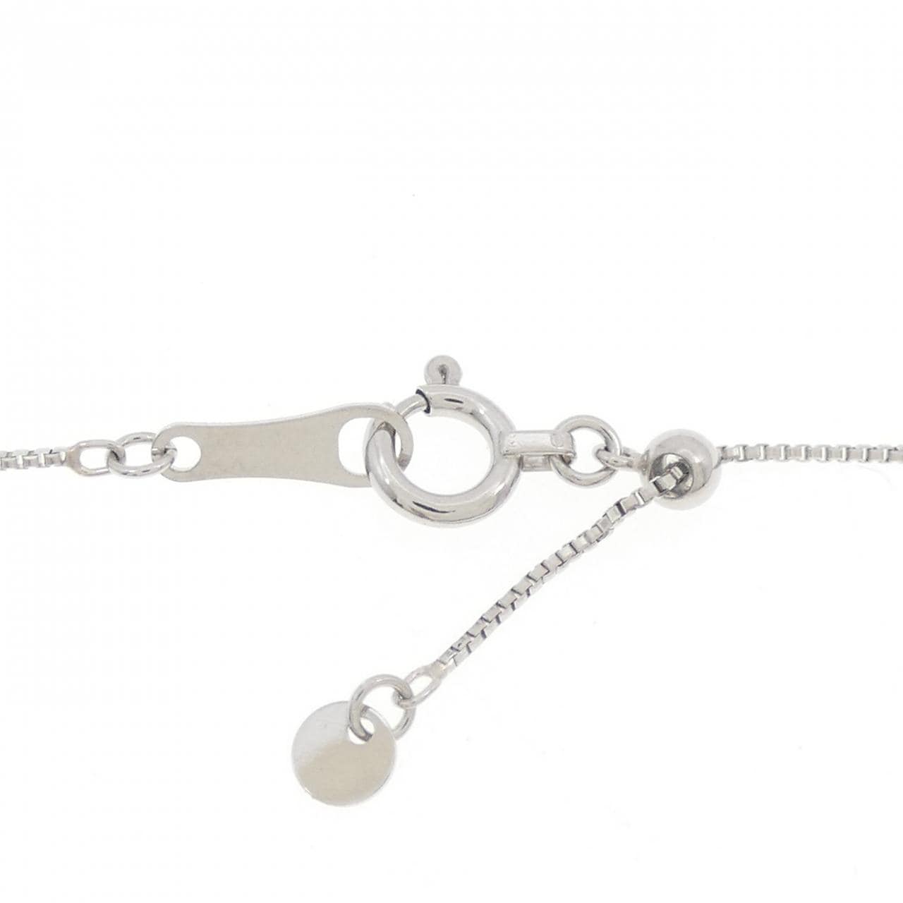 PT900/PT850 エメラルド ネックレス 0.10CT