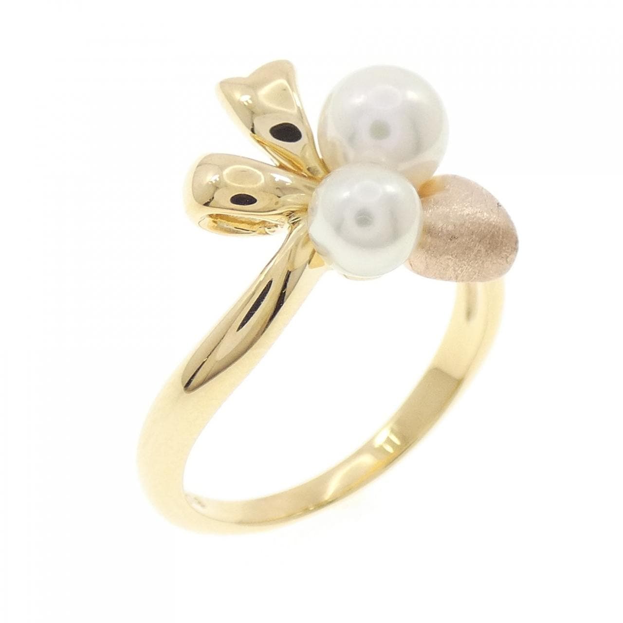 MIKIMOTO Akoya珍珠戒指