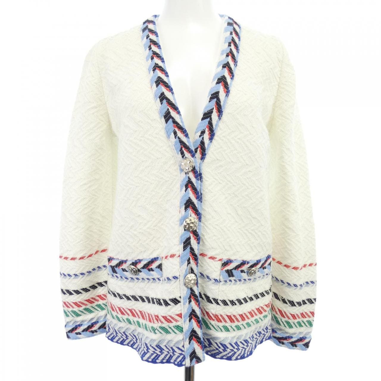 シャネル CHANEL P54120K07005 ノーカラージャケット