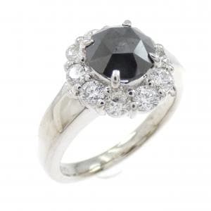 K14WG ダイヤモンド リング 1.29CT