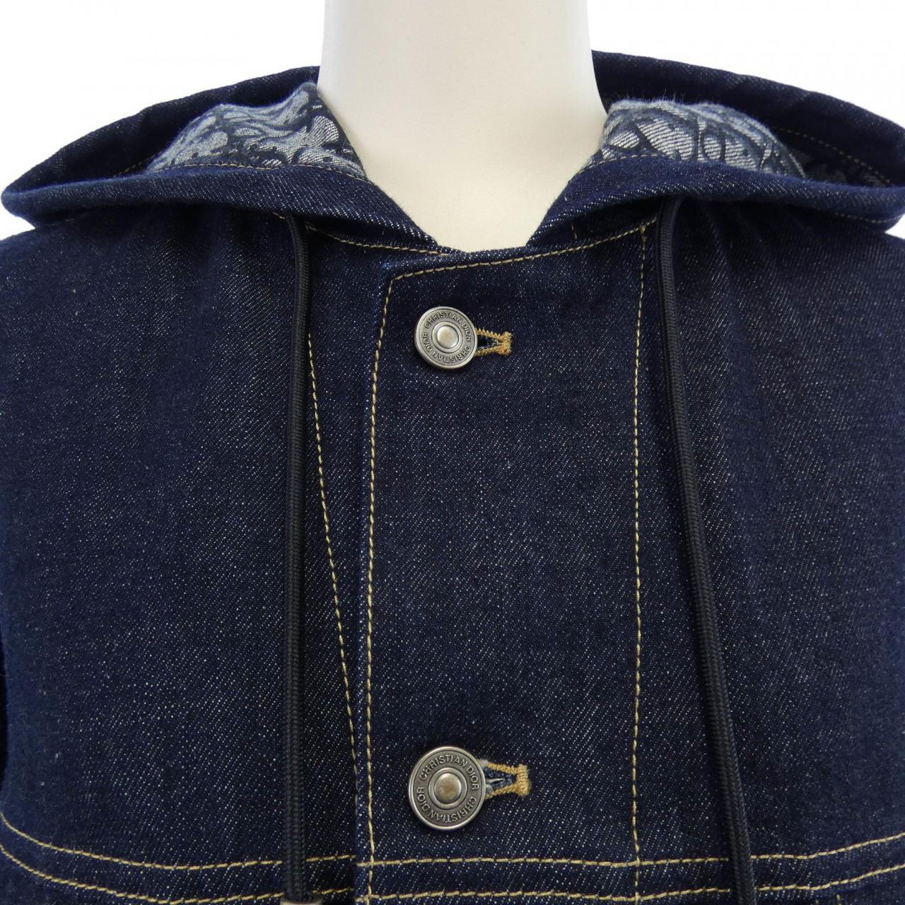 クリスチャンディオール CHRISTIAN DIOR オーバーサイズジャケット ディオール オブリーク 442V34A3161 デニムジャケット