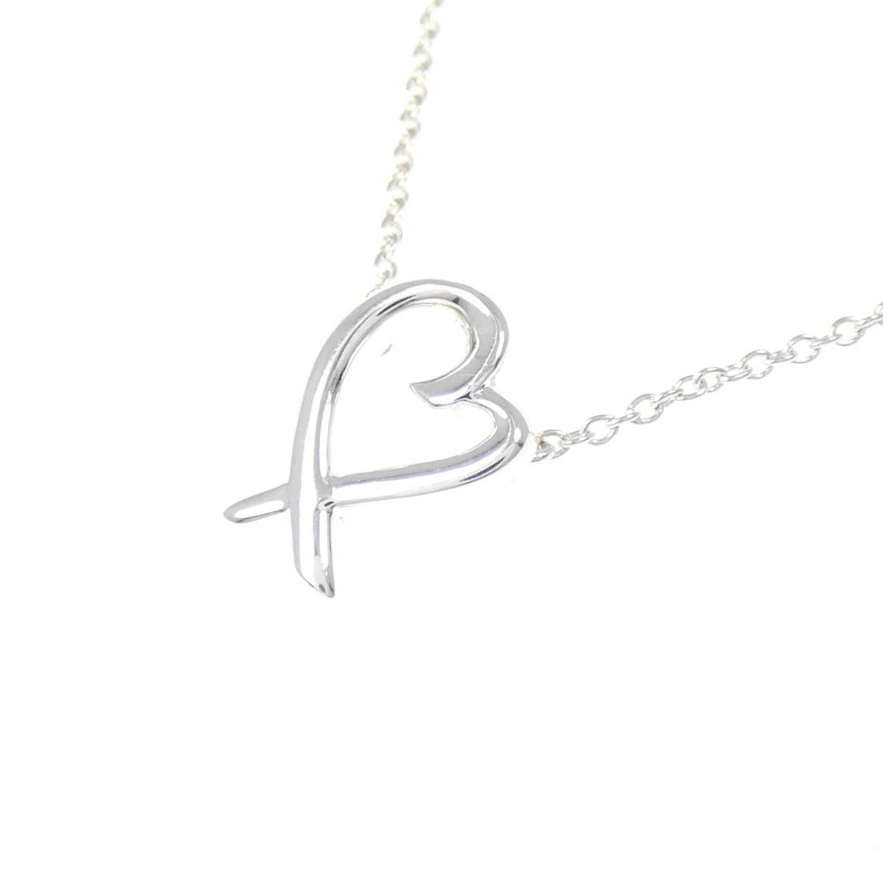 ティファニー ラビングハート ミニ ネックレス