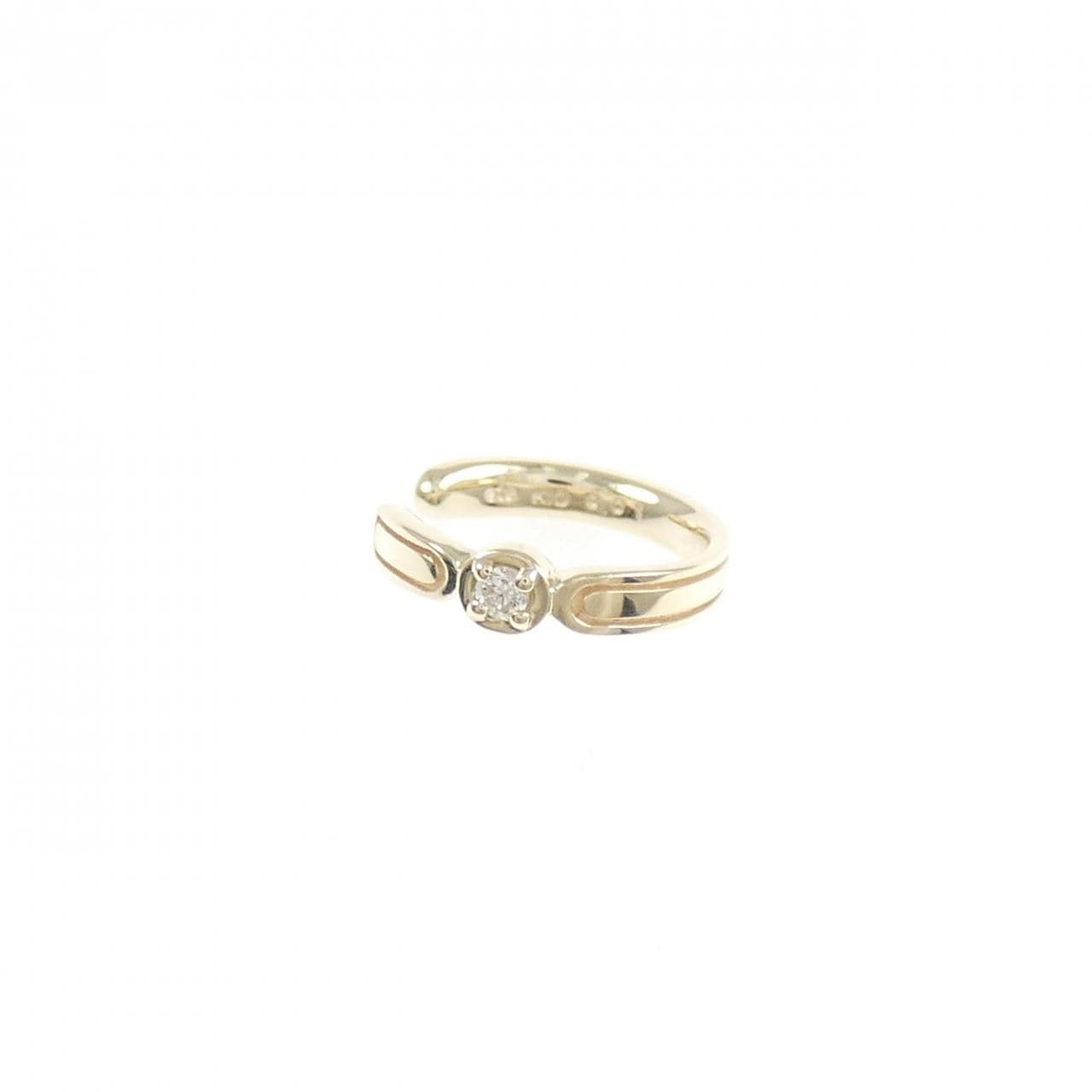 エテ ダイヤモンド イヤーカフ 0.01CT 片耳